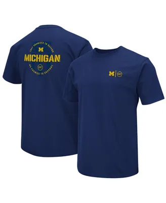Men's Colosseum Navy Michigan Wolverines Oht Military-Inspired Appreciation T-shirt
