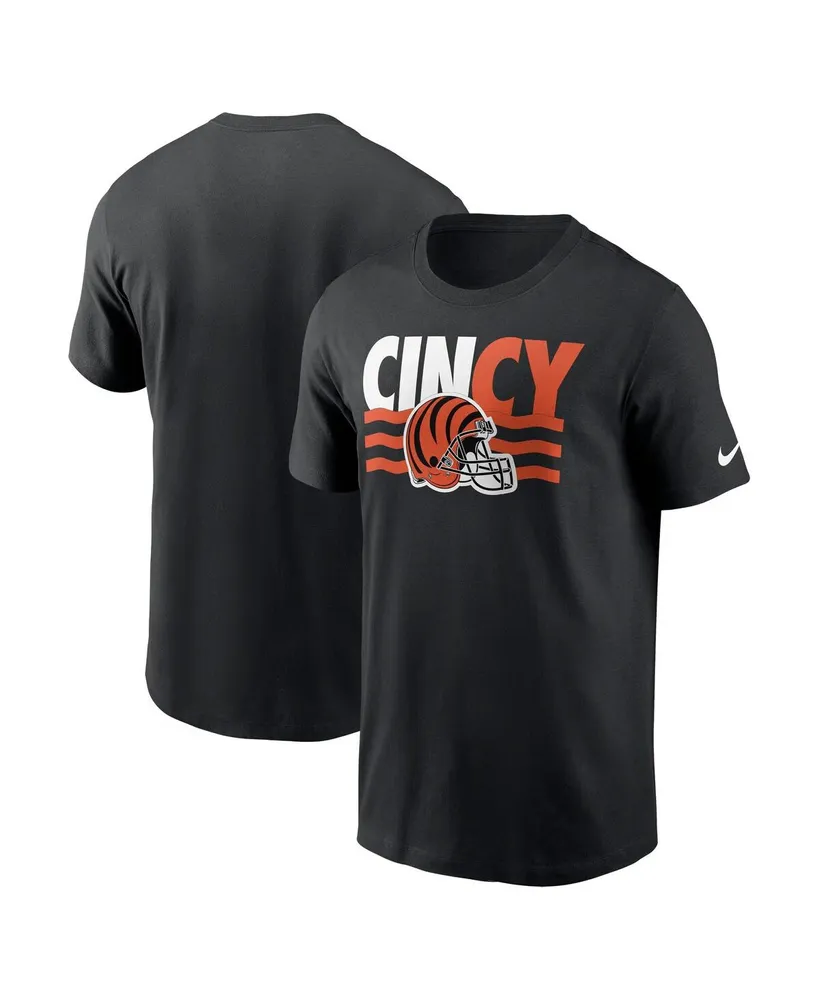 Men's Nike Black Cincinnati Bengals 2022 Training Camp Athletic T-Shirt Size: Large