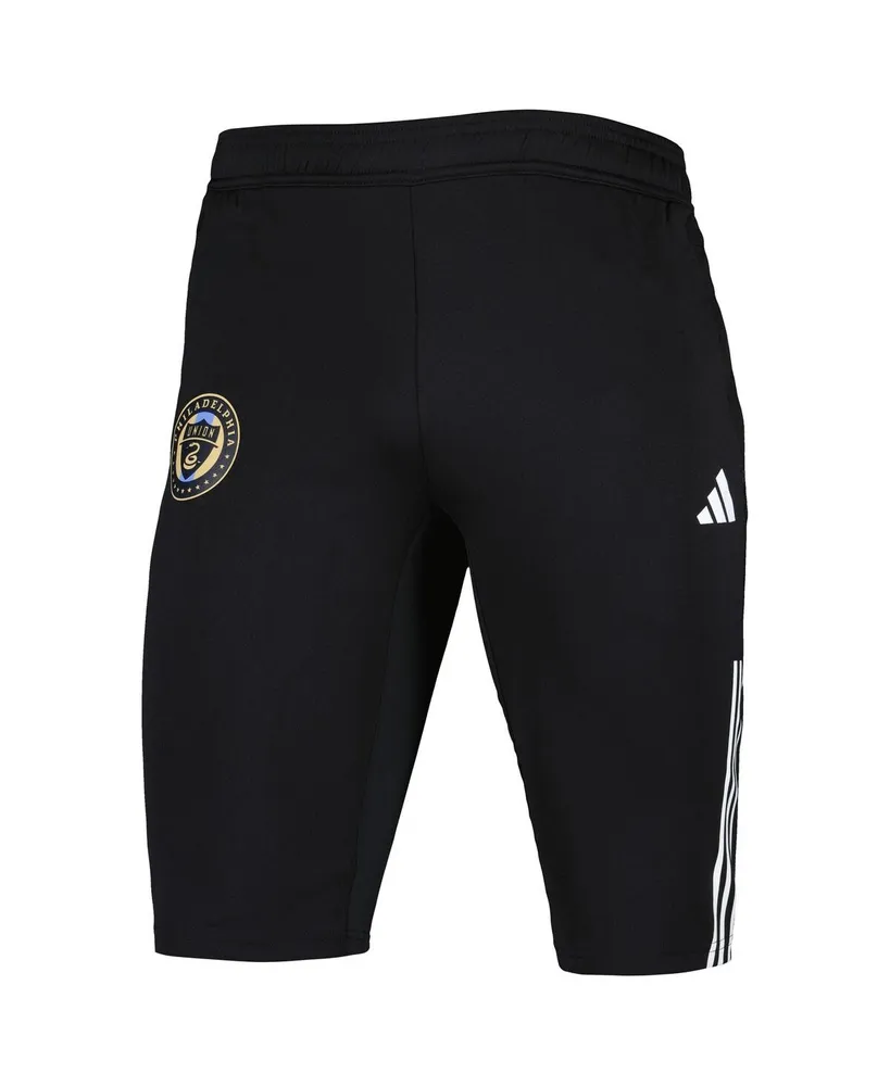 Men's adidas Black Philadelphia Union 2023 On-Field Training Aeroready Half Pants