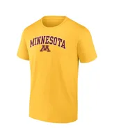 Men's Fanatics Gold Minnesota Golden Gophers Campus T-shirt