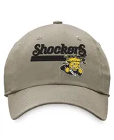 Men's Top of the World Khaki Wichita State Shockers Slice Adjustable Hat