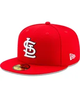 Men's New Era Red St. Louis Cardinals On-Field 2023 World Tour London Series 59FIFTY Fitted Hat