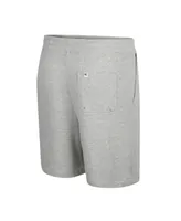 Men's Colosseum Heather Gray Georgia Tech Yellow Jackets Love To Hear This Terry Shorts