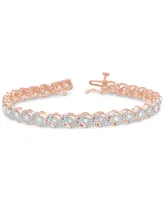 Diamond Swirl Tennis Bracelet (1/2 ct. t.w.)