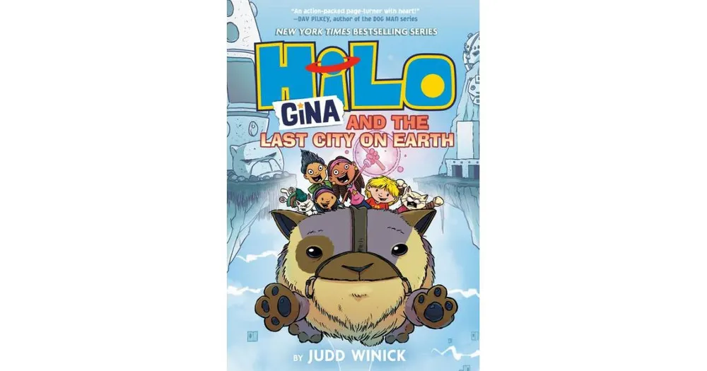 Hilo Book 9- Gina and the Last City on Earth- A Graphic Novel by Judd Winick