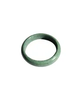 Tennis — Opaque green jade bangle