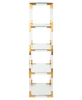 Safavieh Hayley 62" Acrylic Bookshelf