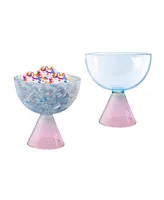 Venice 18 oz Coupe, Dessert Glasses, Set of 2