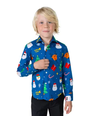 OppoSuits Toddler and Little Boys Festivity Long Sleeves Shirt