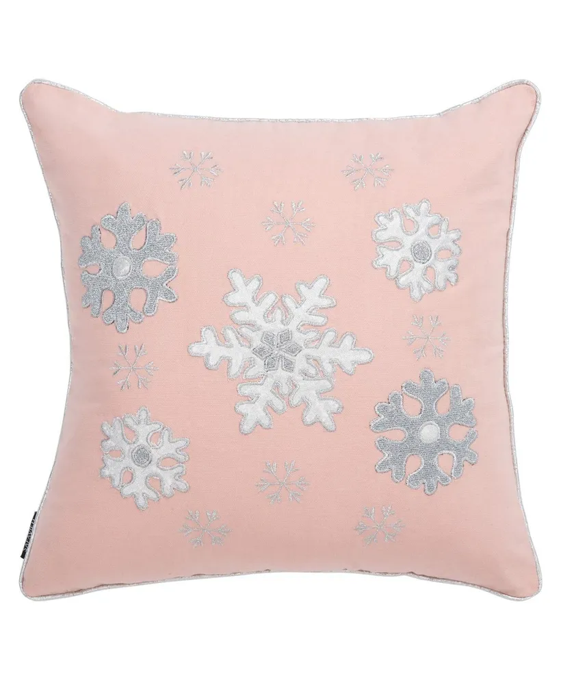 Safavieh Sunderland Snowflake Pillow