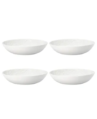 Lenox Opal Innocence Carved Pasta Bowls, Set Of 4