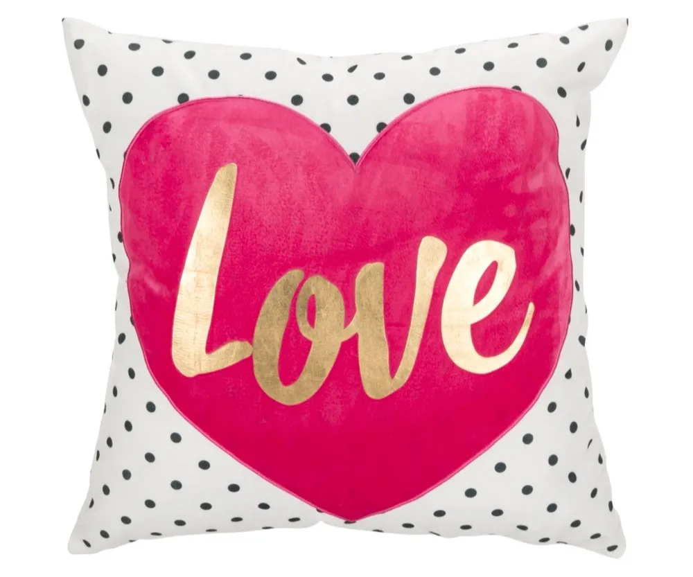 Safavieh Pure Love 16" x 16" Pillow