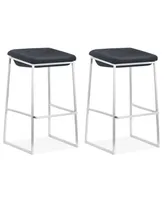 Zuo Lids Barstool, Set of 2