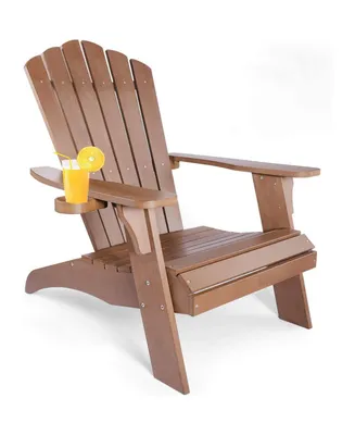 Simplie Fun Polystyrene Adirondack Chair