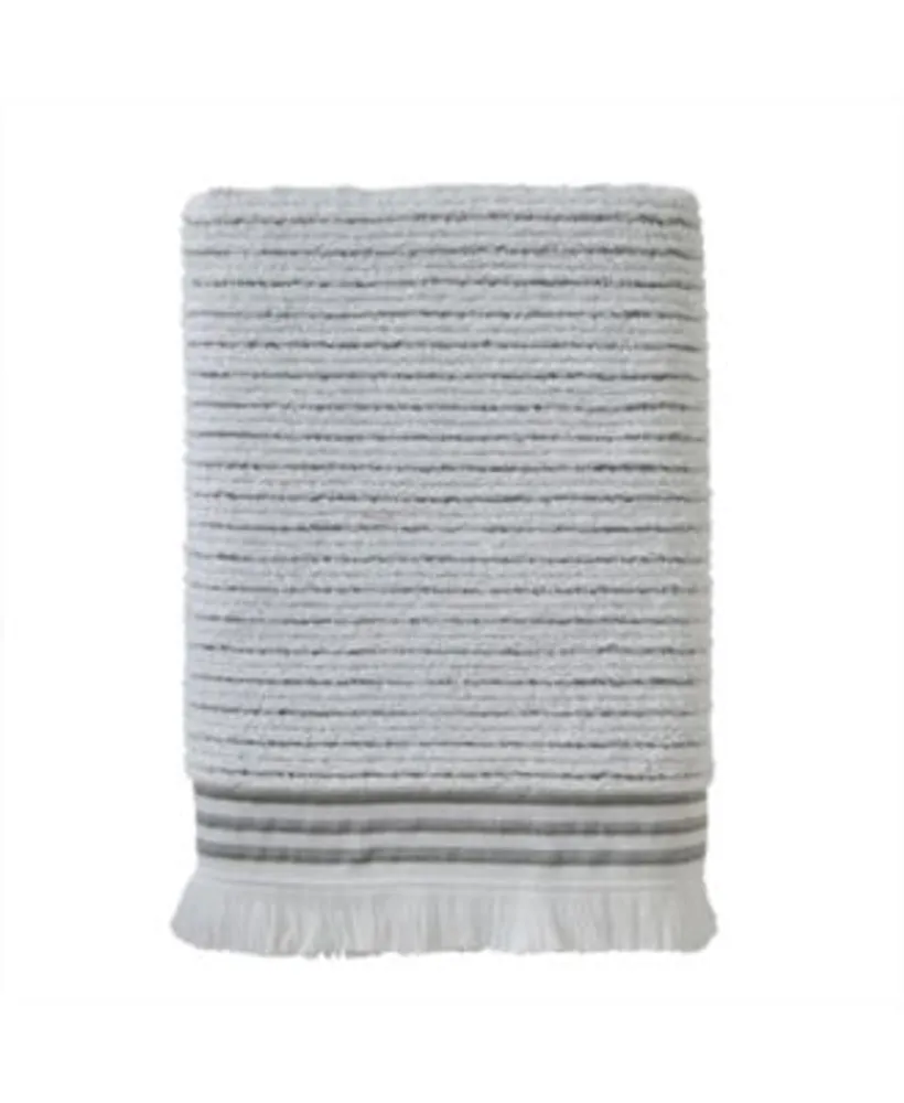 Skl Home Subtle Stripe Cotton Bath Towels