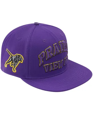Men's Pro Standard Purple Prairie View A&M Panthers Evergreen Prairie View Snapback Hat