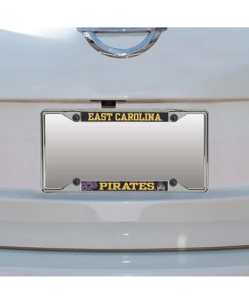 East Carolina Pirates Small Over Small Mega License Plate Frame