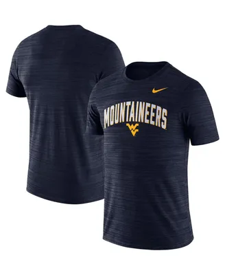 Men's Nike Navy West Virginia Mountaineers 2022 Game Day Sideline Velocity Performance T-shirt