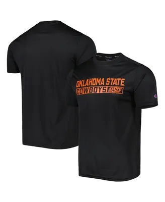 Men's Champion Black Oklahoma State Cowboys Impact Knockout T-shirt