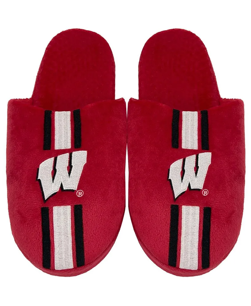 Lids Louisville Cardinals FOCO Youth Team Stripe Slippers