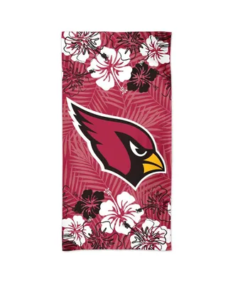 Wincraft Arizona Cardinals 60'' x 30'' Floral Spectra Beach Towel