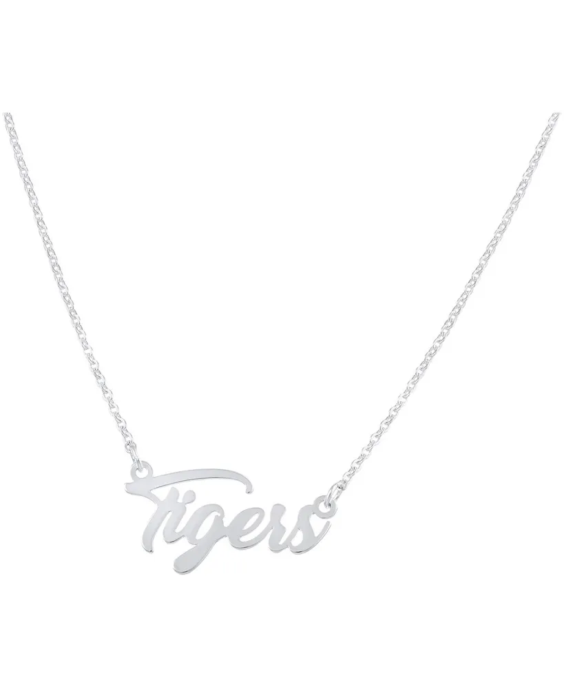 Women's Clemson Tigers Brielle Necklace - Silver