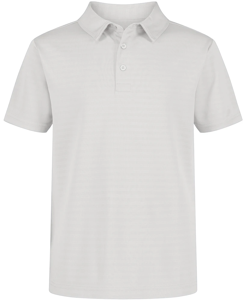 Nautica Big Boys Uniform Short Sleeve Performance Stretch Polo Shirt