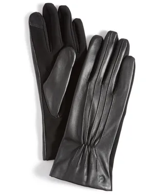 Cole Haan Women's Leather Points Stretch Gloves