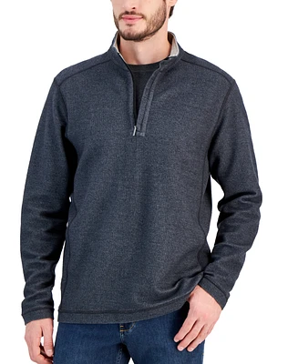 Tommy Bahama Men's Bayview Reversible Quarter-Zip Sweater