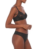 Natori Women's Levitate Unlined Underwire Lace Bra 724320