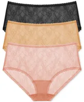Bliss Allure One Size Lace Full Brief 3-Pack 778303MP
