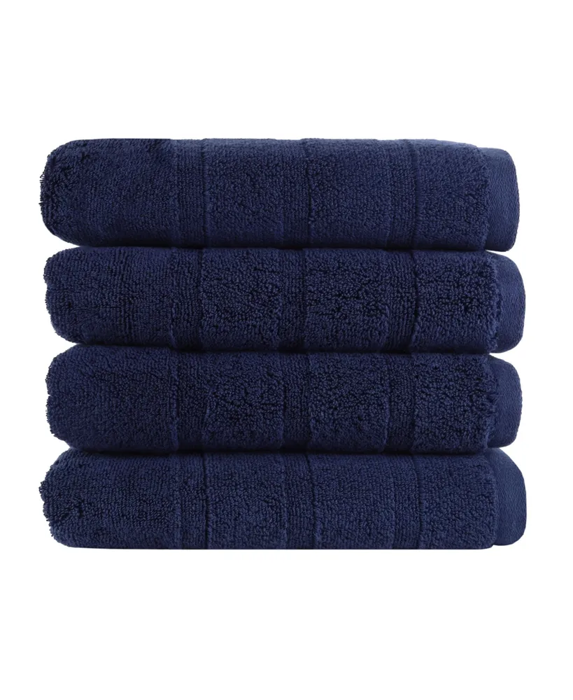 Sunham Soft Spun Cotton 4-Pc. Bath Towel Set - Macy's