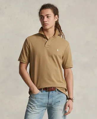Polo Ralph Lauren Men's Cotton Custom Slim Fit Mesh Shirt