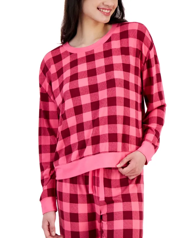 State of Day Women's 2-Pc. Crepe de Chine Short-Sleeve Pajama Set