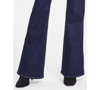 I.n.c. International Concepts Women's High-Rise Flare Jeans, Created for Macy's