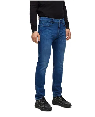 Boss by Hugo Men's Italian Denim Regular-fit Jeans