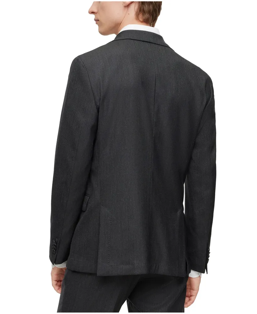Boss by Hugo Men's Wool Blend Slim-Fit Suit