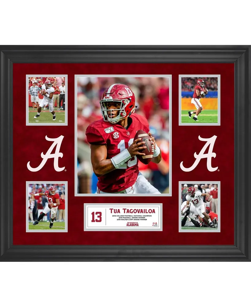 Tua Tagovailoa Alabama Crimson Tide Framed 5-Photo Collage