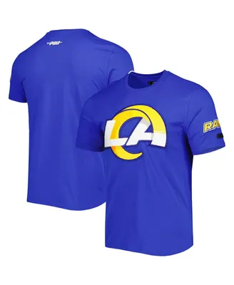 Men's Pro Standard Royal Los Angeles Rams Mash Up T-shirt