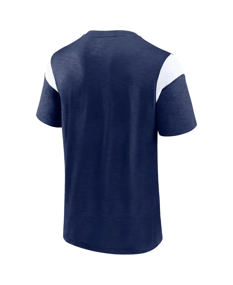 Men's Fanatics College Navy, White Seattle Seahawks Home Stretch Team T-shirt
