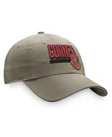 Men's Top of the World Khaki Cornell Big Red Slice Adjustable Hat