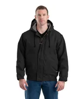 Berne Big & Tall Flame Resistant Duck Hooded Jacket