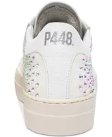 P448 Women's Thea Embellished Lace-Up Low-Top Sneakers