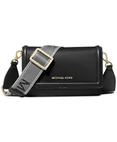 Michael Kors Logo Small Nylon Crossbody with Webbing Strap