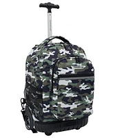 Travelers Club Finley Collection 18" Rolling Backpack