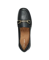 Easy Spirit Women's Eflex Amalie Square Toe Casual Slip-On Flat Loafers