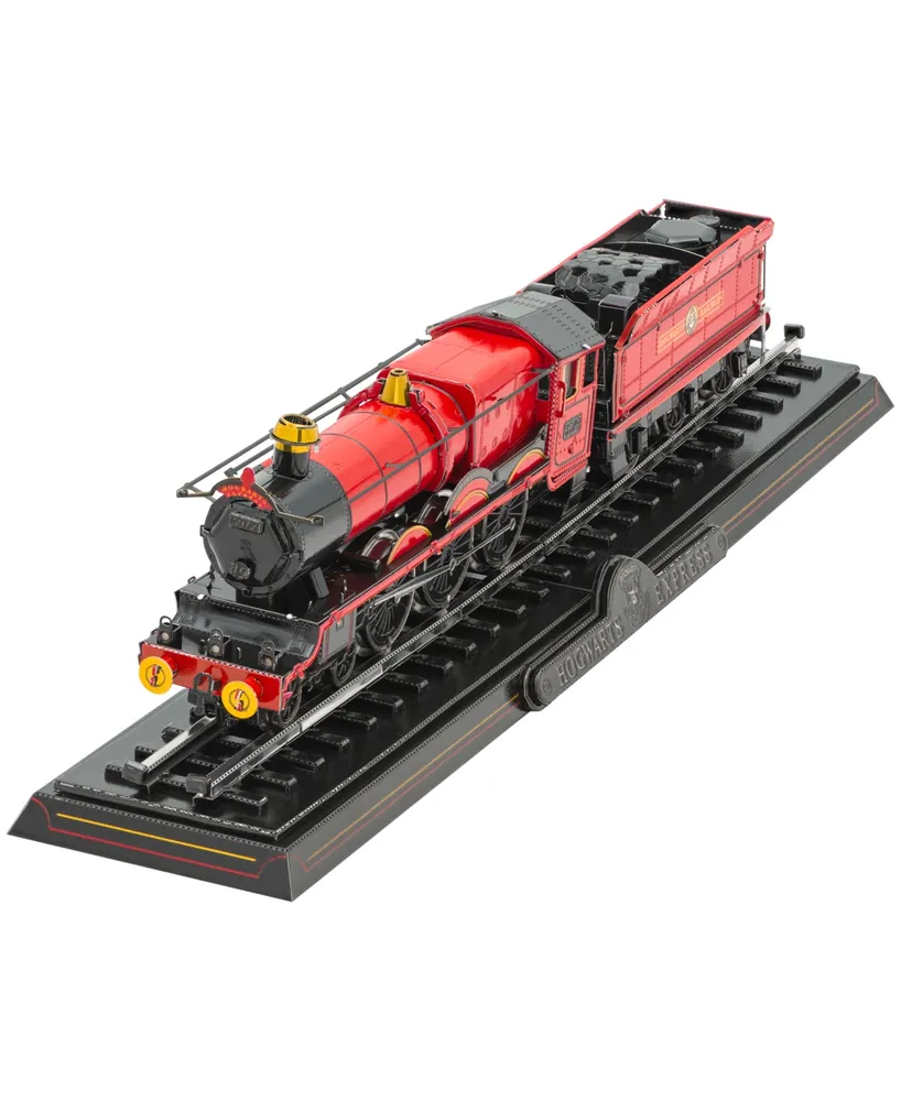 Fascinations Metal Earth 3D Metal Model Kit Harry Potter Hogwarts Express With Track