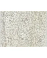Areyougame.com Wooden Jigsaw Puzzle Set Elephant Sprung, 406 Pieces