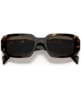 Prada Symbole Rectangular Women's Sunglasses, Pr 17WS