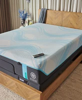 Tempur-Pedic LuxeBreeze 13" Medium Hybrid Cooling Mattress Set- Queen Split